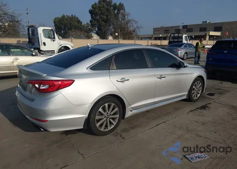 2016 Hyundai Sonata Limited z USA, uszkodzony, nr VIN 5NPE34AF8GH314497